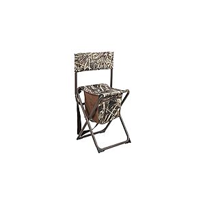 Portal Folding Camping Chair w/ Storage Pocket (Camouflage) $13.72 + Free Shipping w/ Prime