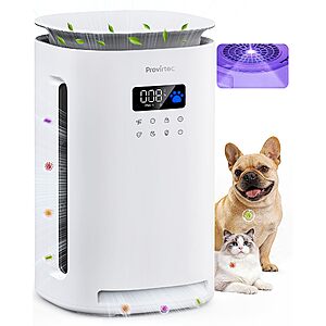 Provirtec H13 True HEPA Pet Air Purifier $60 + Free S/H