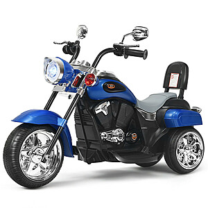 Costway 3 Wheel Kids 6V Ride On Motorcycle w/ Horn and Headlight $77 + Free Shipping