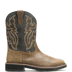 Wolverine Men's Rancher Pull-On Steel-Toe Work Wellington $68 & More + Free Shipping
