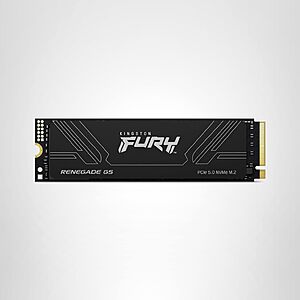 Kingston FURY Renegade G5 4096GB NVMe SSD | PCIe 5.0 M.2 2280 | Up to 14,800MB/s | SFYR2S/4T0 $749.99