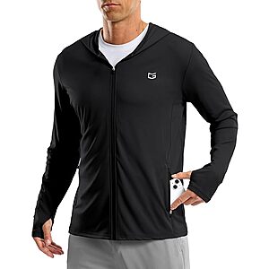 G Gradual Men's Full Zip UPF 50+ Sun Protection Hoodie Jacket (Various) from $11.39