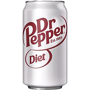 Diet Dr. Pepper 12 ct 12oz Cans TWO for $9.16 or less S&S Multi buy Amazon