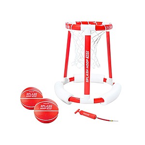 GoSports Splash Hoop 360 Floating Pool Basketball Game w/ 2 Balls & Pump (Red) $14.99 + Free Shipping w/ Prime