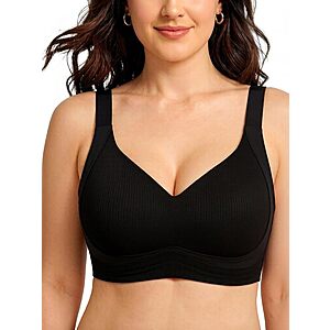 As Fairy Plus Size Wire-Free Full-Coverage Cooling Bra (Various Colors, S-4XL) $9 + Free Shipping w/ Prime or on $35+