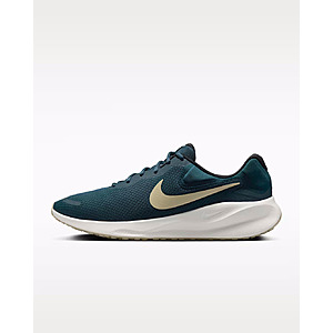 Nike Men's Nike Revolution 7 Road Running Shoes (Armory Navy/Green Strike/Hyper Pink/Desert Khaki, Sizes: 6-15) $32.23 + Free Shipping on $50
