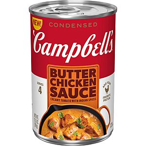Campbell's Condensed Butter Chicken Sauce, 10.5 Oz~$1.74 After Coupon & S&S @ Amazon