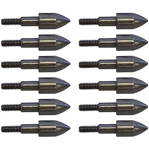 12-Pack NAP 5/16" 100gr Steel Field Points for Archery $3.82 + Free Shipping w/ Prime or on $35+