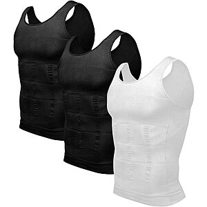 3-Pack Odoland Men's Compression Tank Top $12.49 ($4.16 each) + Free Shipping w/ Prime or on $35+