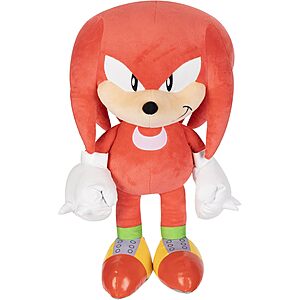 18" Sonic the Hedgehog Knuckles Jumbo Plush $13.37 + Free Shipping w/ Prime