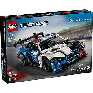 $9.75 WM Cash + LEGO Technic BMW M4 GT3 EVO Race Car - 42226 $51.99