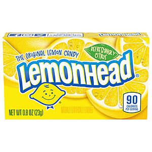 $3.65 S*S Lemonhead Hard Lemon Candy, Tangy & Sweet, 0.8 oz Boxes, 24 Ct | Tangy sweet lemon hard candy, AMAZON