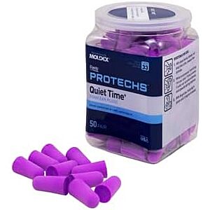 [SnS] $8.90* | 50-Pair Flents Quiet Time Foam Noise Reducing Ear Plugs (NRR 33, Purple) at Amazon