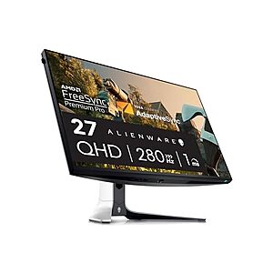 $239.99 | 27" Alienware 240Hz 1440p 1ms Gaming Monitor (AW2723DF) at Woot!