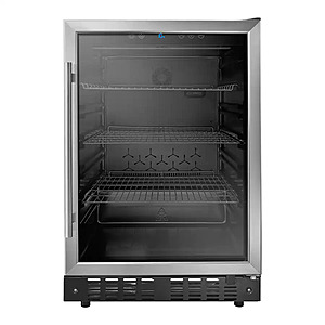 Insignia™ - 165-Can Built-In Beverage Cooler - Stainless Steel $449.99 Bestbuy.com