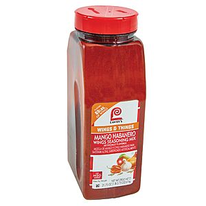 [S&S]21.75 oz Lawry's Mango Habanero Wings Seasoning Mix $8.05 + Free S&H w/ Prime or $35+