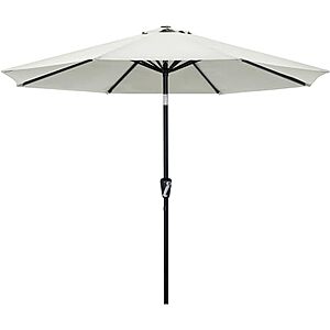 $35.93* | ABCCANOPY Outdoor Windproof Table Umbrella w/ Push Button Tilt & Crank (various) at Amazon