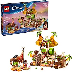 $40.99 | 572-Piece LEGO Disney: Moana 2 - Kakamora Barge (43258, 2025) at Amazon