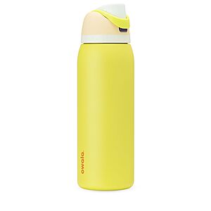 40 oz Owala FreeSip Stainless Steel Water Bottle (Lemon variant, 40oz) $31.99 + Free S&H w/ Prime or $35+