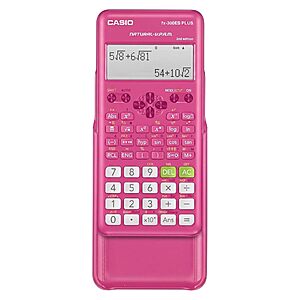 Casio FX-300ESPLSB-PK Scientific Calculator $11.92 + Free Shipping w/ Prime or on orders over $35