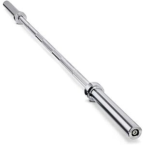 7-Ft Amazon Basics Olympic Barbell Bar (2" Diameter) $58