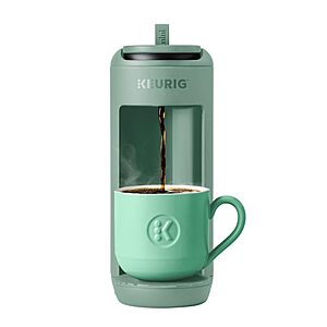 Keurig K-Mini Mate Single Serve K-Cup Pod Coffee Maker, Brews Up to 12 oz Cup, Compact Portable Coffee Machine ( 4 Colors Available ) $49.99