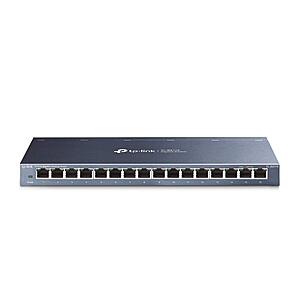TP-Link TL-SG116, 16 Port Gigabit Unmanaged Ethernet Switch $59.99
