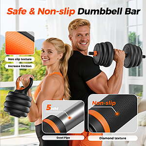 UPGO Adjustable Dumbbells (6-35Lbs) w/ Connector $70 + Free S/H