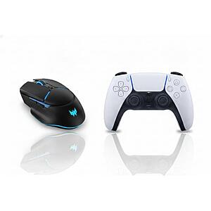 Acer Predator Cestus 530 Wireless Gaming Mouse Black + PlayStation 5 DualSense Wireless Controller $99.99