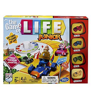 Hasbro Gaming The Game of Life Board Game (Amazon Exclusive)  $12.49