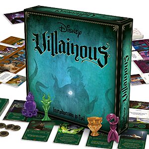$12.78 AMAZON Ravensburger Disney Villainous - Introduction to Evil Strategy Board Game - Compatible with Other Villainous Games - Includes Lorcana Promo Card - Ages 10+