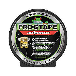 FrogTape Advanced 0.94 in. x 45 yd. Green Painter's Tape $4.49 + Free S&H w/ Walmart+ or $35+