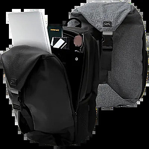 Quirky Trek 2-in-1 Backpack and Duffel (Black or Grey) $14.99 + Free Shipping