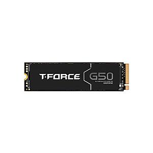 4TB Team Group T-Force G50 M.2 PCIe 4.0 NVMe Internal SSD w/ Graphene Heatsink $399.99 + Free Shipping