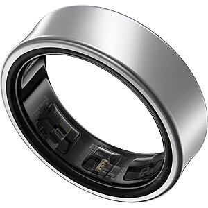 Samsung Galaxy Ring Fitness & Sleep Tracker (Size 5, Titanium Silver) $140.99 + Free Shipping