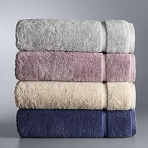Simply Vera Vera Wang Egyptian Cotton Bath Towel $11.99 + Free Store P/U at Kohl's or F/S on Orders $49+