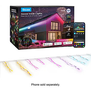 32.8-Ft Govee RGBIC Icicle Lights (Multicolor) $56.99 + Free Shipping