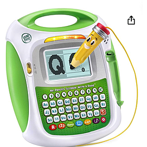 LeapFrog Mr Pencil's Scribble Write and Read, Green $19.99