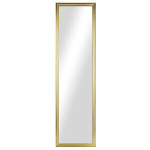 Mainstays 13x49 Gold Rectangle Large Wall Mirror for Bathroom or Living Room $6.97