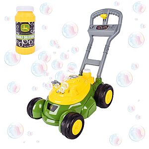 John Deere Bubble Lawn Mower for Toddlers $16.79 + Free Shipping w/ Prime or on $35+