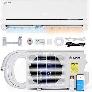 Albott 12K BTU 115V WIFI Seer2 18 Mini Split AC $400
