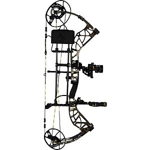 Bear Archery Adapt 2 HP RTH+, Left-Handed, DHC Hybrid Cam, 27"–32" Draw Length, 45–60lbs Draw Weight, Trophy Ridge Ready-to-Hunt Plus Package, Emerge 2.0 $595.4