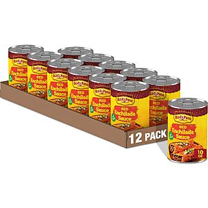 Old El Paso Mild Red Enchilada Sauce, 1 ct., 10 oz. (Pack of 12) - Mild/$14.73 or Hot/$14.77