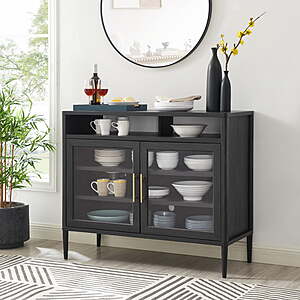 Better Homes & Gardens Oaklee Buffet, Black Finish - $78.99