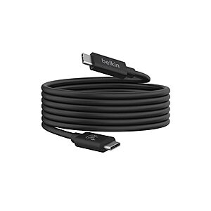 Belkin 6.6' USB4 USB-C to USB-C Cable 240W 20Gbps $19.95 + Free Shipping w/ Prime or on $35+