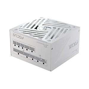 Seasonic Focus GX 750W ATX 3.1 Fully Modular 80 Plus Gold Power Supply (White) $89.99 + Free Shipping