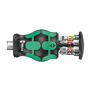 Wera 05008873001 Kraftform Kompakt Stubby magazine 1, 6 pieces $22.99