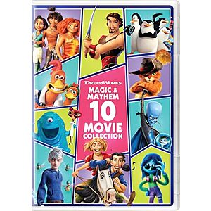 DreamWorks Magic and Mayhem 10-Movie Collection (DVD) $19.85 + Free Shipping w/ Prime or on $35+