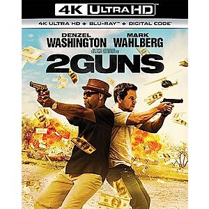 2 Guns (4K UHD + Blu-ray + Digital) $12.99 + Free Shipping w/ Prime or on $35+