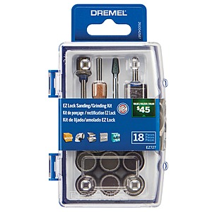 Dremel Multi-Grit 18 -Piece Set Set Multipurpose Accessory kit Set one_size | EZ727-01 $14.98